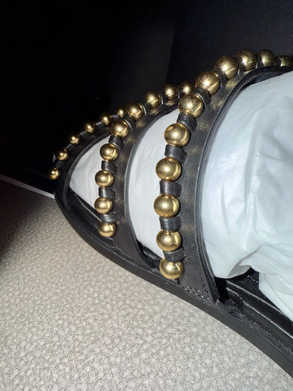 Coach F62596 Black BLK Slide Sandal Women’s Size 9.5 NIB - Picture 4 of 16